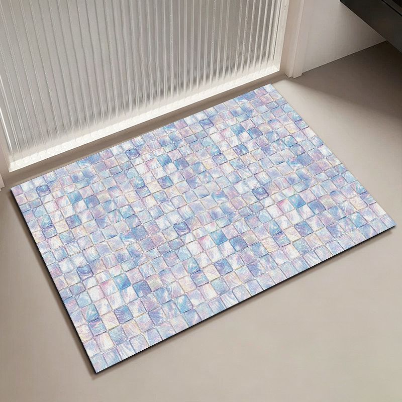 Mosaic Pattern Bath Mat | High & Bury
