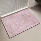 Mosaic Pattern Bath Mat | High & Bury