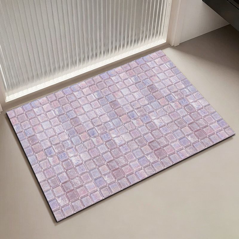 Mosaic Pattern Bath Mat | High & Bury
