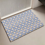 Mosaic Pattern Bath Mat | High & Bury