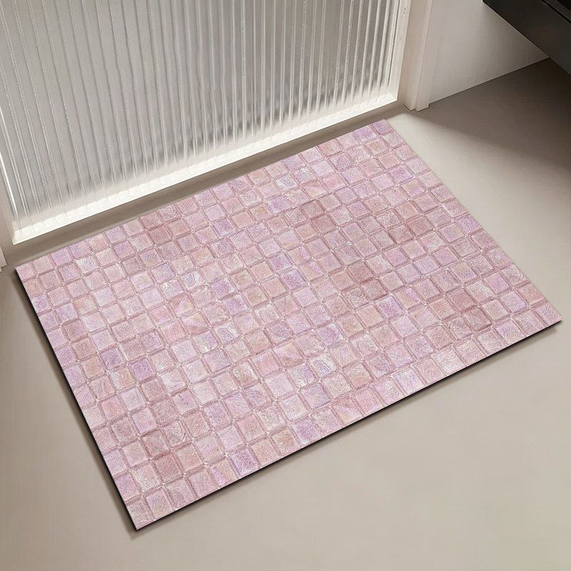 Mosaic Pattern Bath Mat | High & Bury