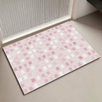 Mosaic Pattern Bath Mat | High & Bury