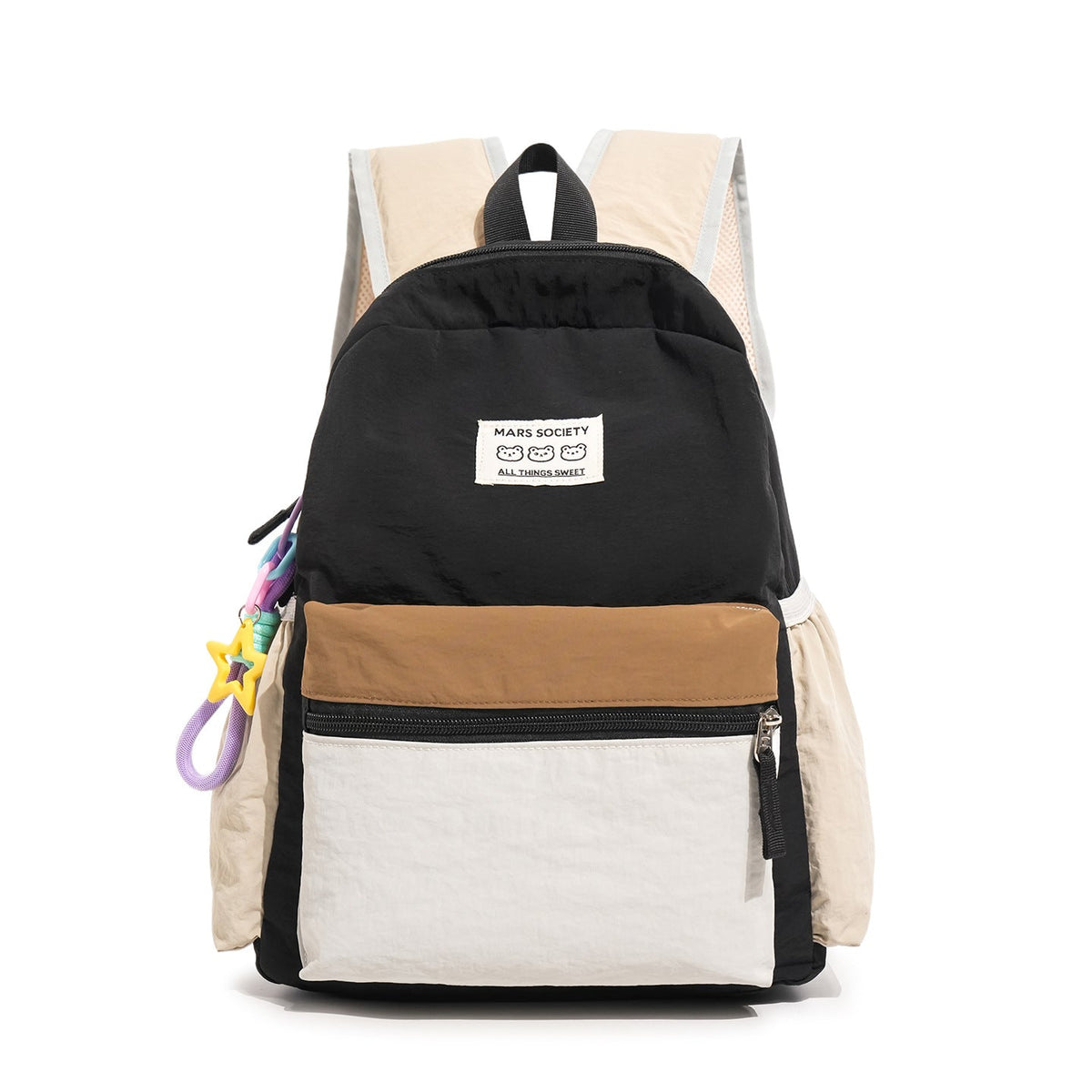 Multi-Compartment Casual School Backpack with Adjustable Straps, view 7