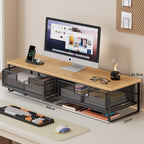 Multi-Functional Wire Mesh Desktop Organizer | High & Bury