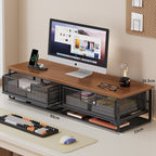 Multi-Functional Wire Mesh Desktop Organizer | High & Bury