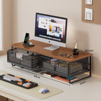 Multi-Functional Wire Mesh Desktop Organizer | High & Bury