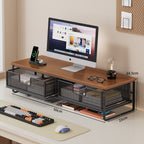 Multi-Functional Wire Mesh Desktop Organizer | High & Bury
