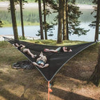 Multi-Person Nylon Camping Hammock, 280 × 280 × 280 cm / 400 × 400 × 400 cm, view 10