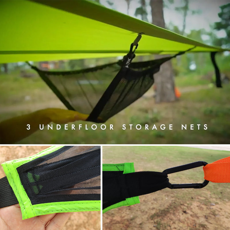 Multi-Person Nylon Camping Hammock, 280 × 280 × 280 cm / 400 × 400 × 400 cm, view 3
