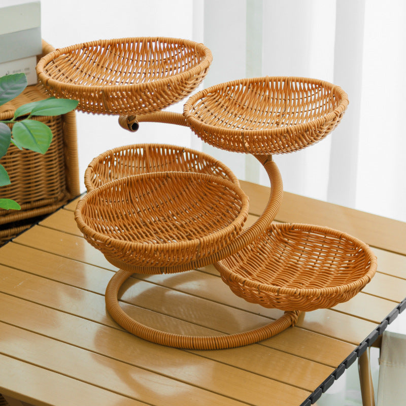 Multi-Tiered Decorative Fruit Display | High & Bury