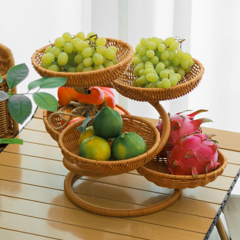 Multi-Tiered Decorative Fruit Display | High & Bury