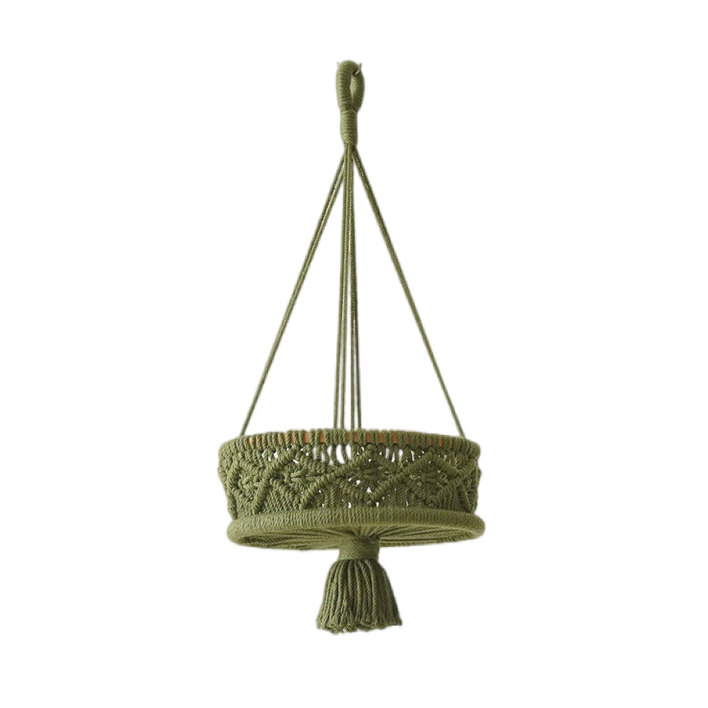 Multi-Tiered Macrame Hanging Storage | High & Bury