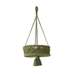 Multi-Tiered Macrame Hanging Storage | High & Bury