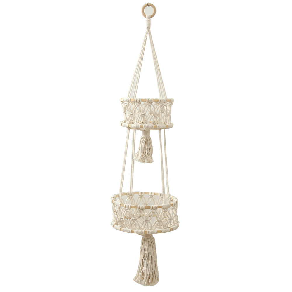 Multi-Tiered Macrame Plant Hanger | High & Bury