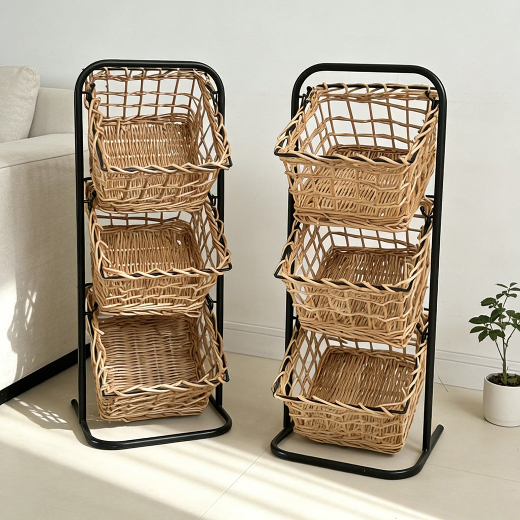 Multifunctional Basket Stand | High & Bury