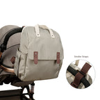 Multifunctional Nappy Backpack with Integrated Changing Mat, view 2