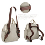 Multifunctional Nappy Backpack with Integrated Changing Mat, view 4