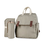 Multifunctional Nappy Backpack with Integrated Changing Mat, view 6