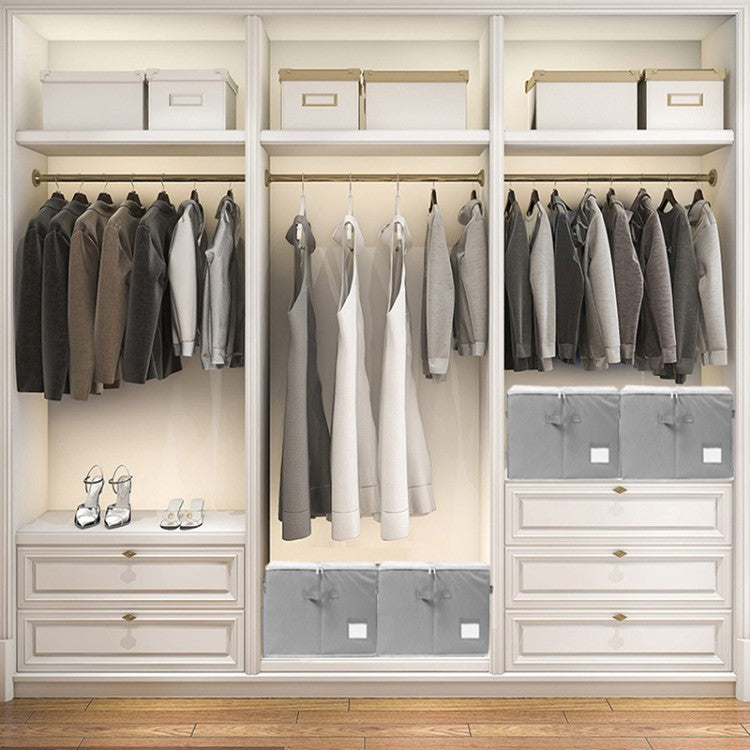 Multifunctional Shoe Storage Box with Compartments | High & Bury