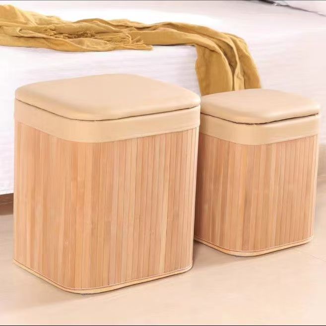 Multifunctional Stool made of Natural Material | High & Bury