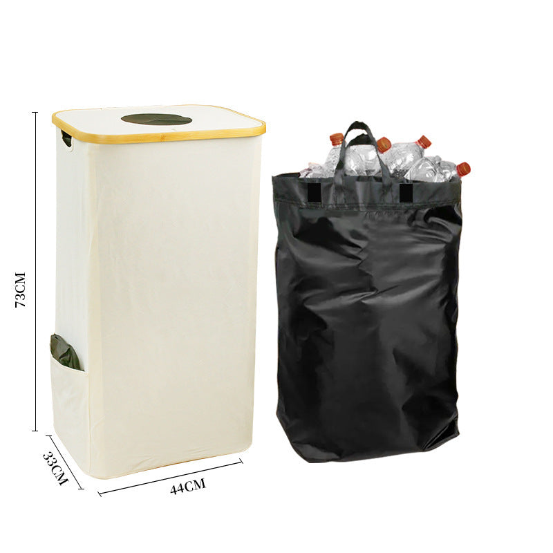 Multifunctional Storage Bag Soft Textile Foldable | High & Bury