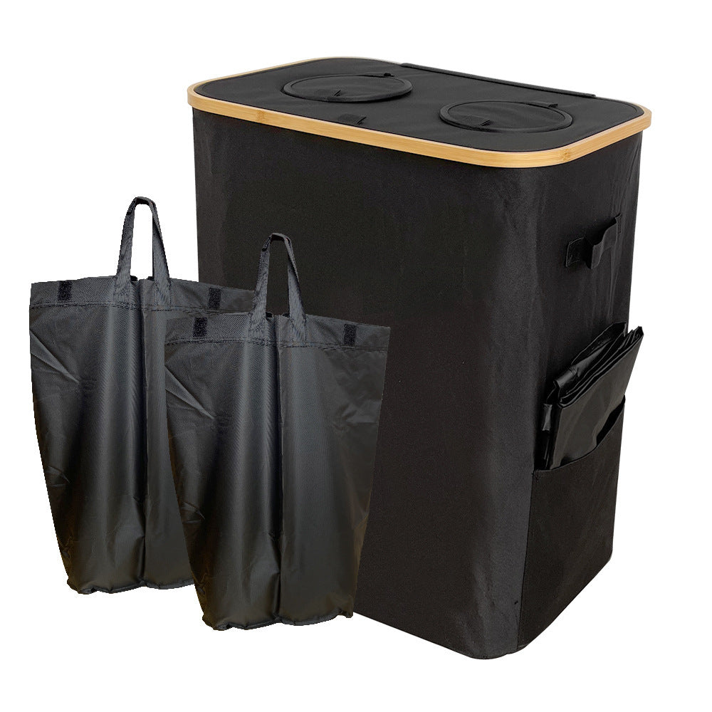 Multifunctional Storage Bag Soft Textile Foldable | High & Bury