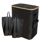 Multifunctional Storage Bag Soft Textile Foldable | High & Bury