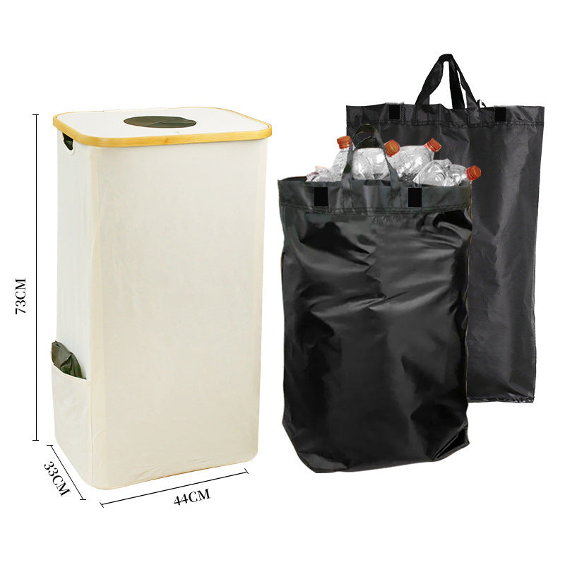 Multifunctional Storage Bag Soft Textile Foldable | High & Bury