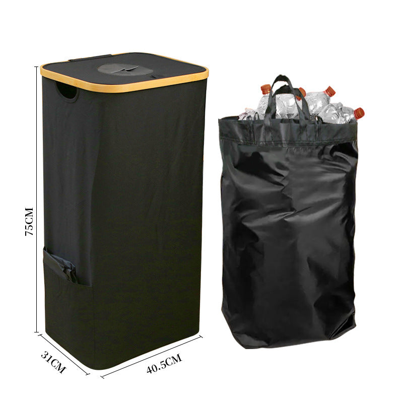 Multifunctional Storage Bag Soft Textile Foldable | High & Bury
