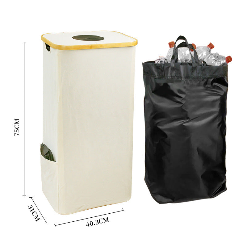 Multifunctional Storage Bag Soft Textile Foldable | High & Bury