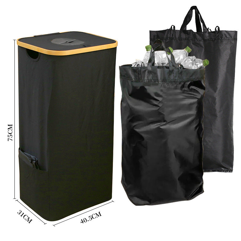 Multifunctional Storage Bag Soft Textile Foldable | High & Bury