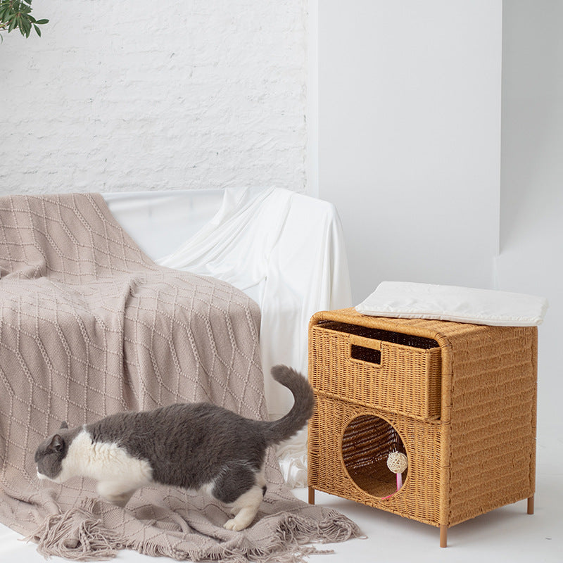 Multifunctional Storage Basket Handwoven Handcrafted | High & Bury