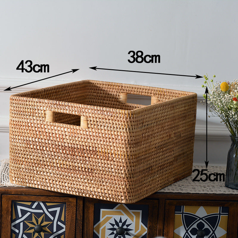 Multifunctional Storage Basket made of Natural Materials | High & Bury