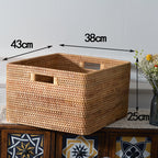 Multifunctional Storage Basket made of Natural Materials | High & Bury