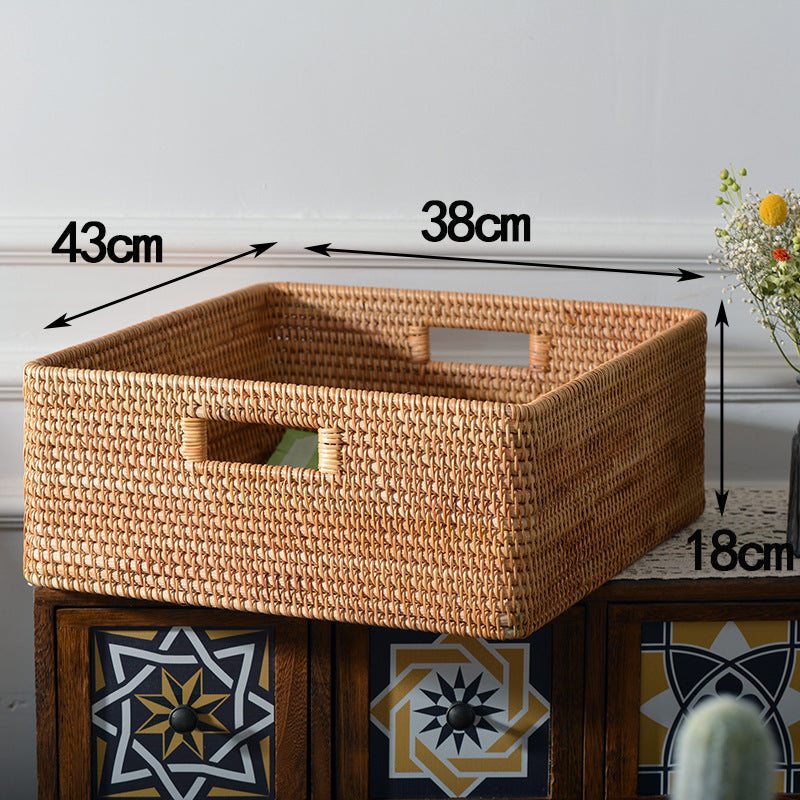 Multifunctional Storage Basket made of Natural Materials | High & Bury