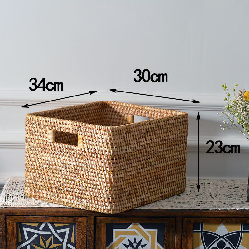 Multifunctional Storage Basket made of Natural Materials | High & Bury