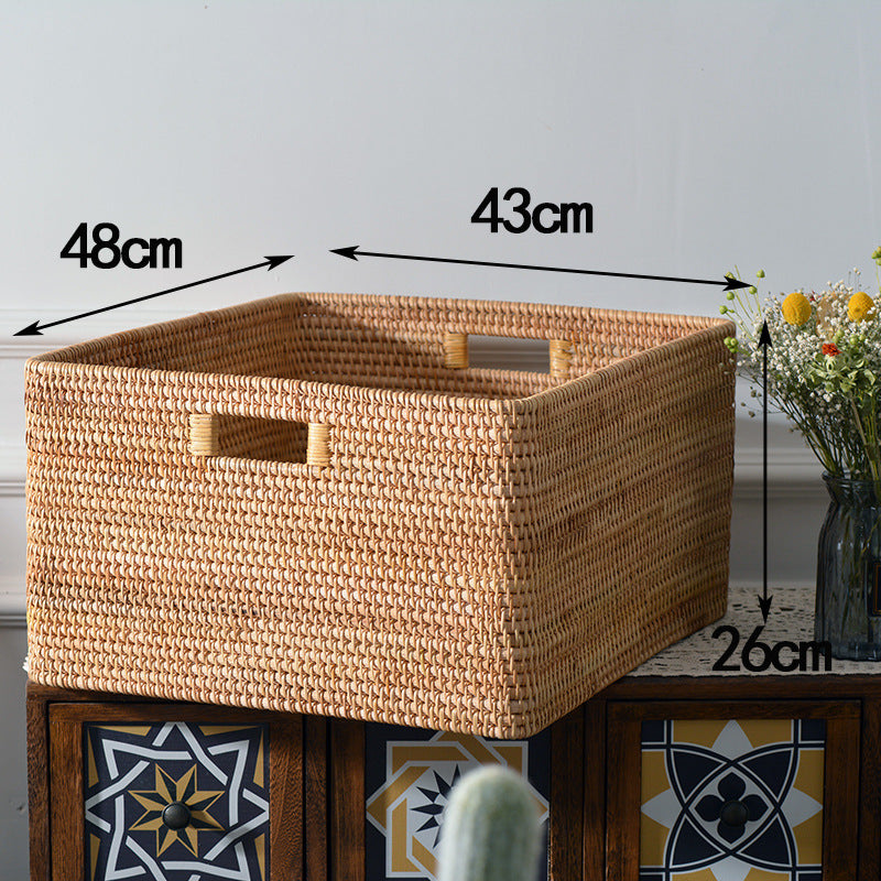 Multifunctional Storage Basket made of Natural Materials | High & Bury