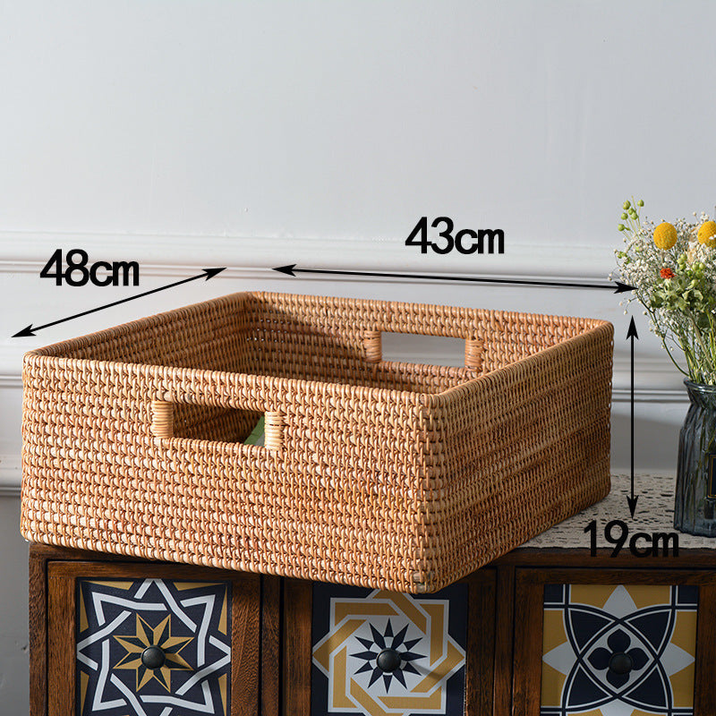 Multifunctional Storage Basket made of Natural Materials | High & Bury