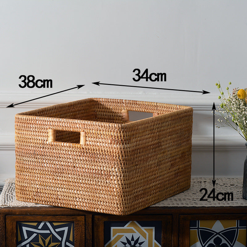 Multifunctional Storage Basket made of Natural Materials | High & Bury