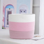 Multifunctional Storage Basket Pink | High & Bury
