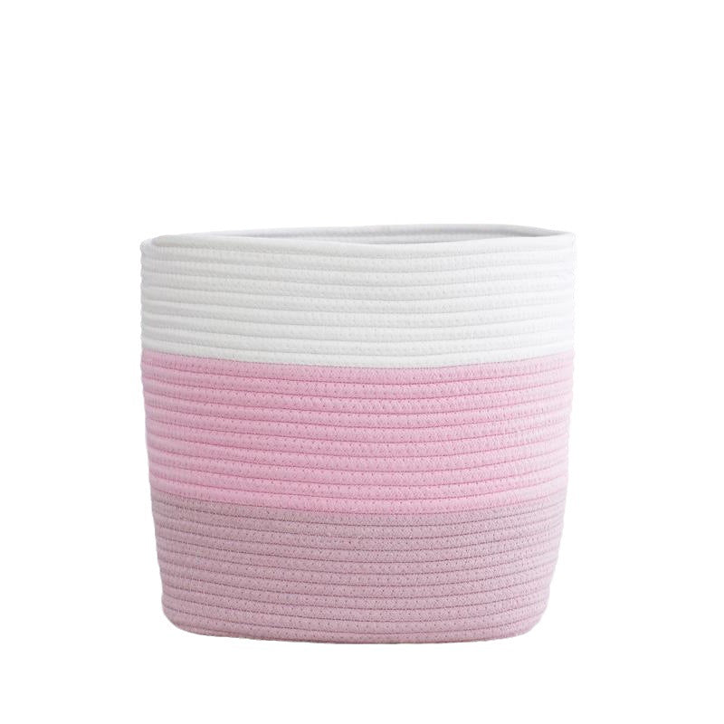 Multifunctional Storage Basket Pink | High & Bury