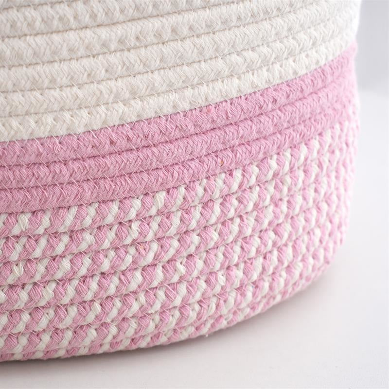 Multifunctional Storage Basket Soft Textile Handwoven | High & Bury