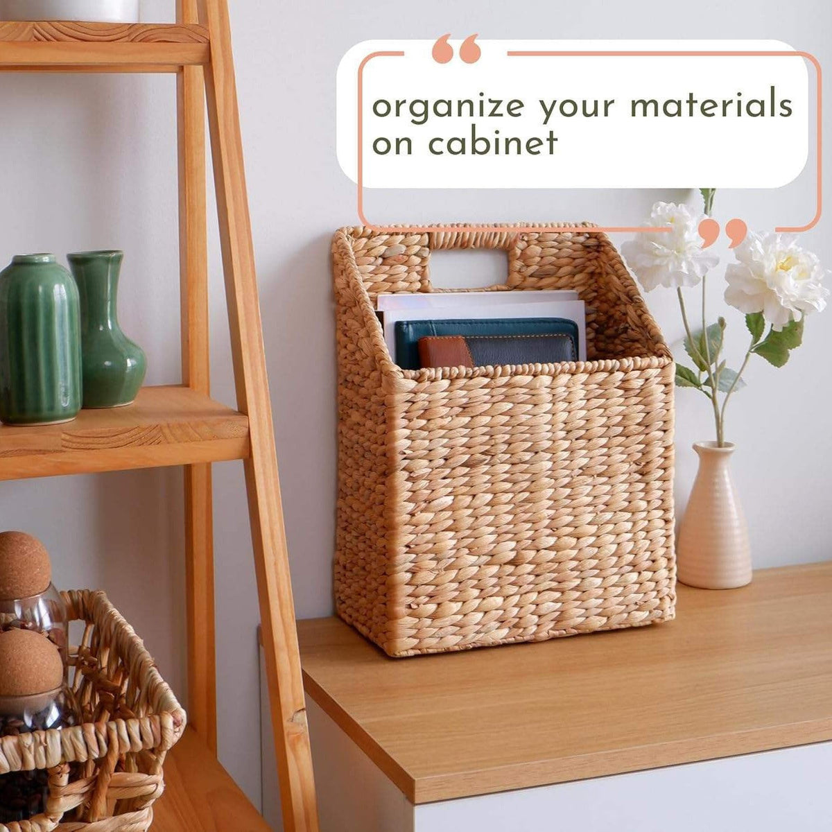 Multifunctional Storage Basket Soft Textile | High & Bury