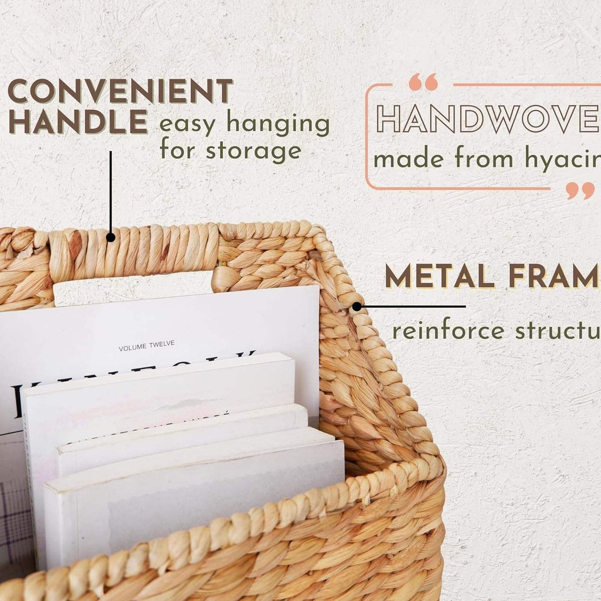 Multifunctional Storage Basket Soft Textile | High & Bury
