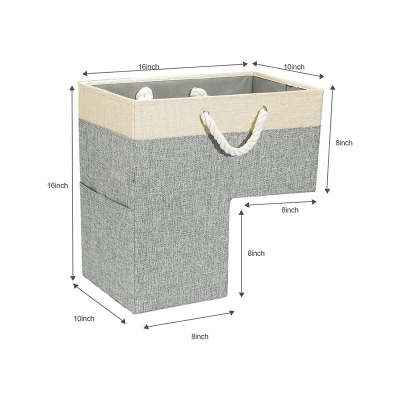 Multifunctional Storage Basket with Handles | High & Bury
