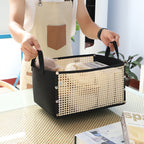 Multifunctional Storage Bowl made of Bamboo and Textile | High & Bury