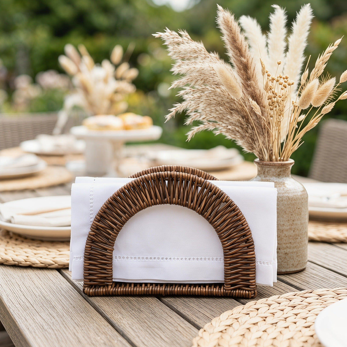 Napkin Holder Handwoven | High & Bury