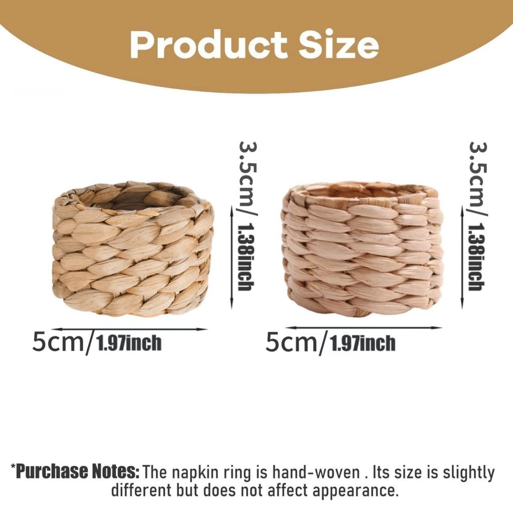 Napkin Ring Soft Textile Handwoven | High & Bury