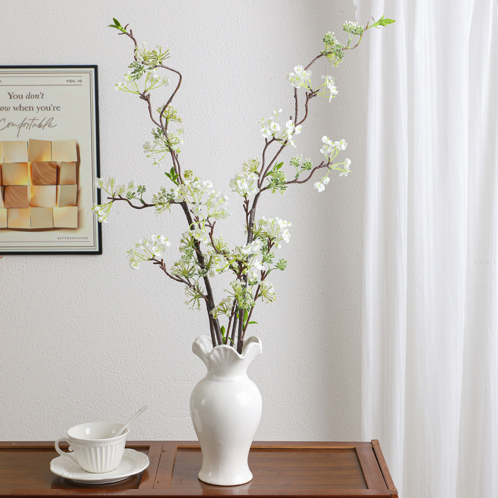 Natural Artificial Flower Branch with Detailed Flowers | High & Bury
