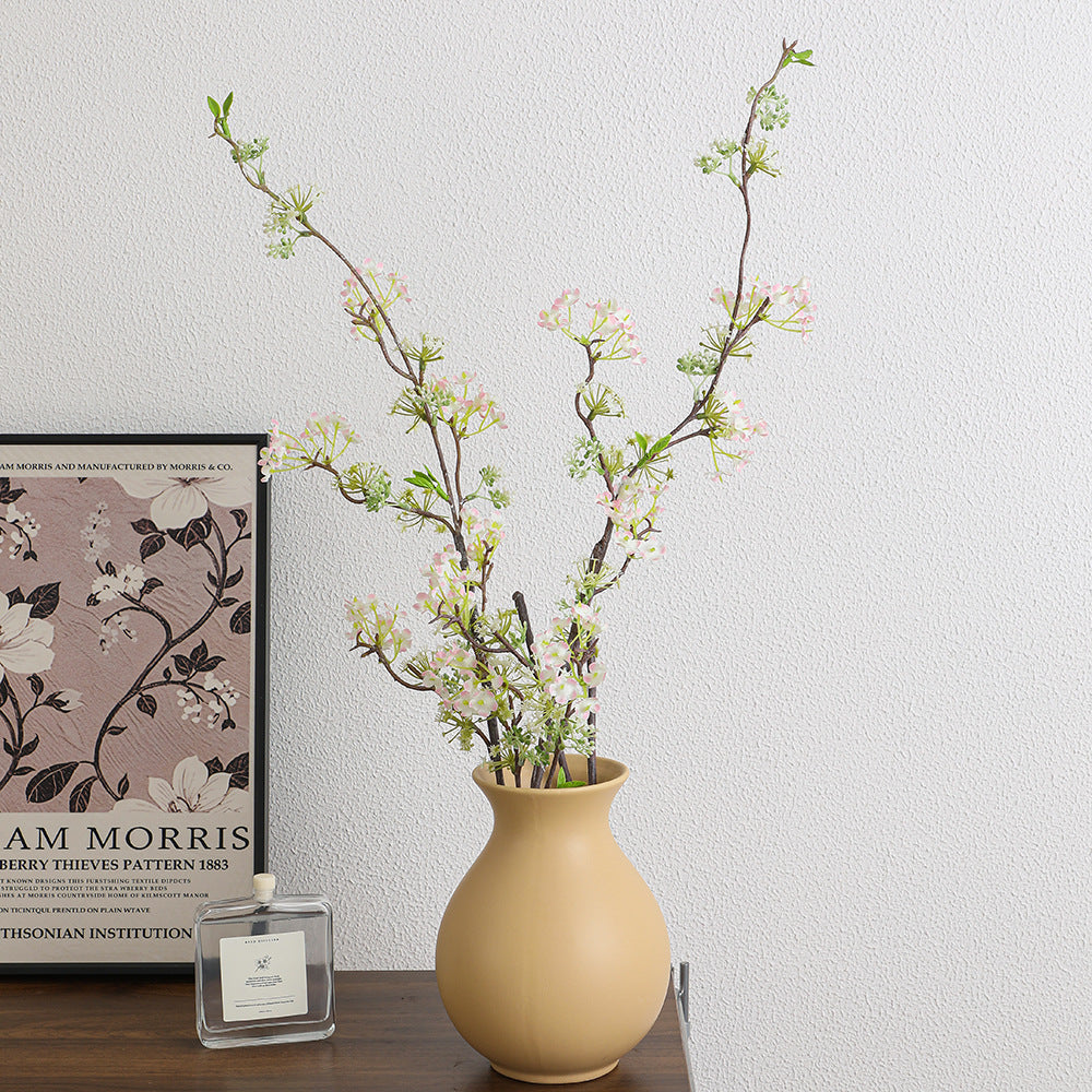 Natural Artificial Flower Branch with Detailed Flowers | High & Bury